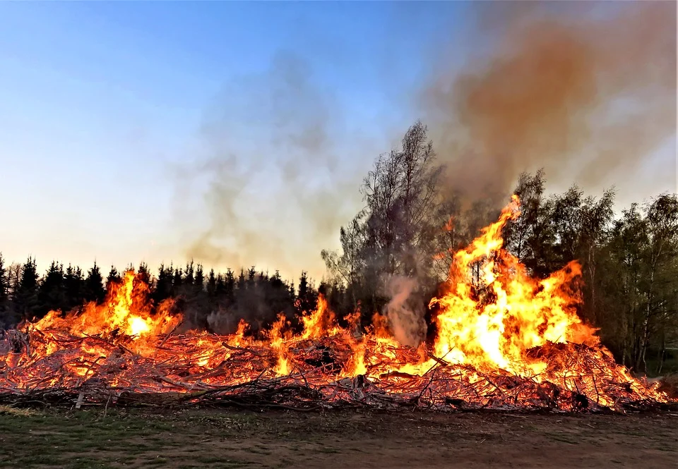 Liczne pożary w powiecie jaworskim